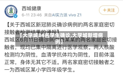 【大学城34名学生确诊,大学城新增病例】-第2张图片