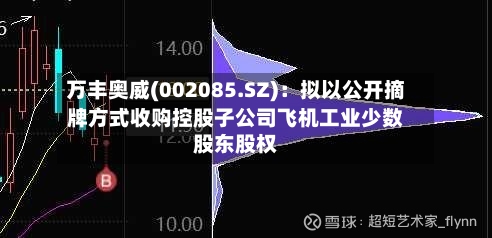 万丰奥威(002085.SZ):拟以公开摘牌方式收购控股子公司飞机工业少数股东股权