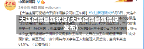 大连疫情最新状况(大连疫情最新情况发布)