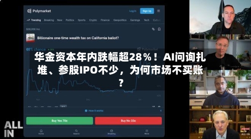 华金资本年内跌幅超28％！AI问询扎堆	、参股IPO不少	，为何市场不买账？-第2张图片