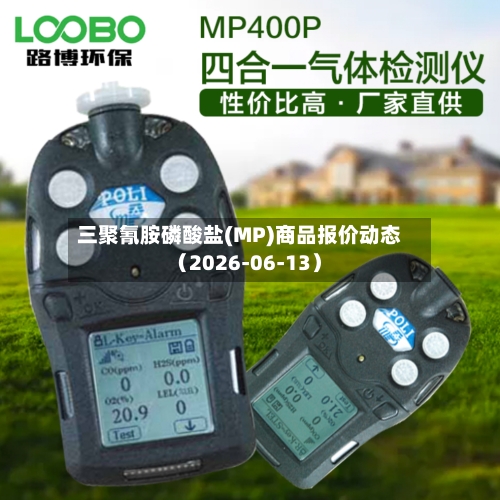 三聚氰胺磷酸盐(MP)商品报价动态(2026-06-13)