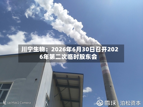 川宁生物:2026年6月30日召开2026年第二次临时股东会